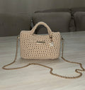 The Classic Chain Bag- Cream