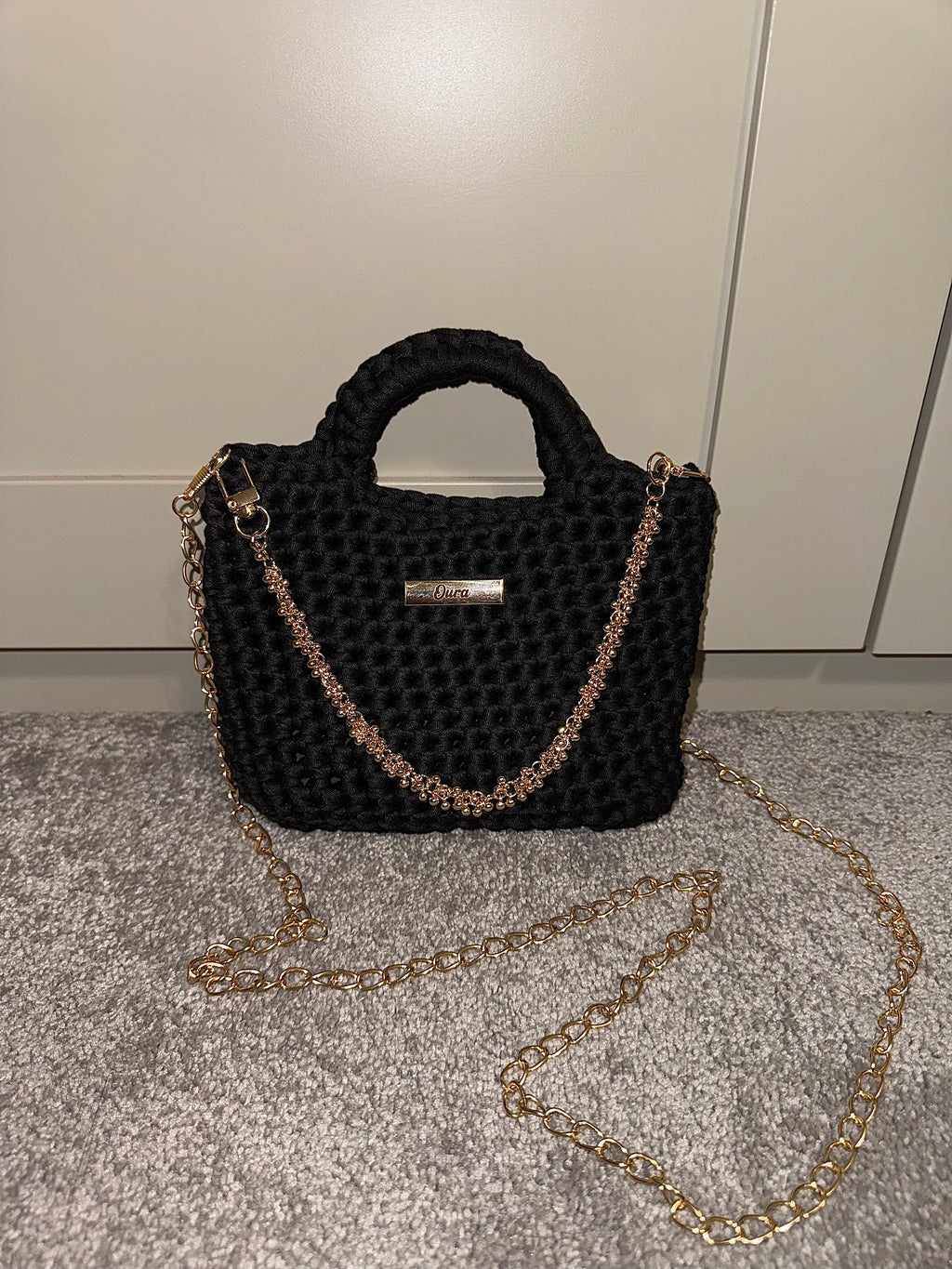 The Classic Chain Bag- Black