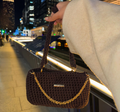 The Classic Chain Bag- Dark Brown