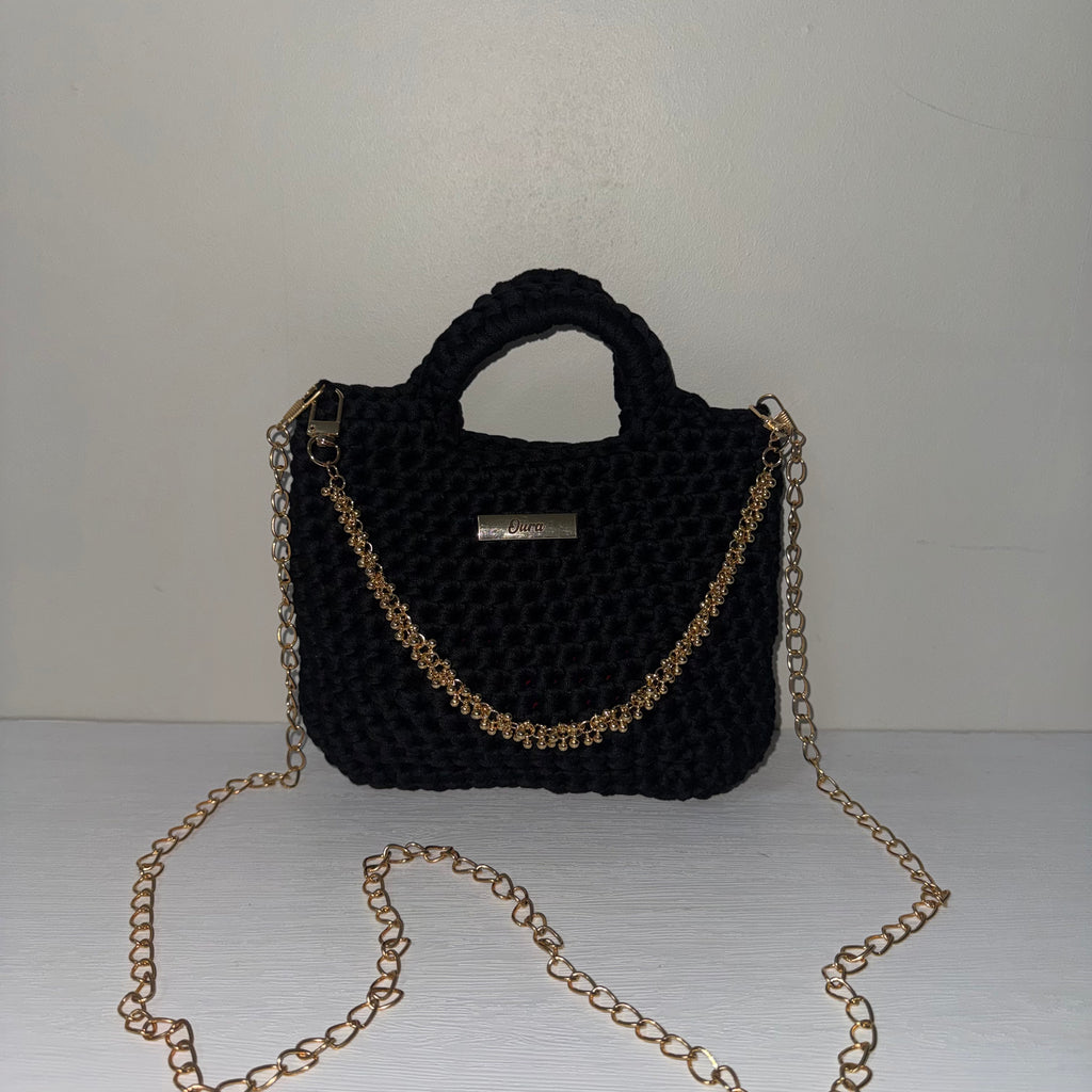 The Classic Chain Bag- Black
