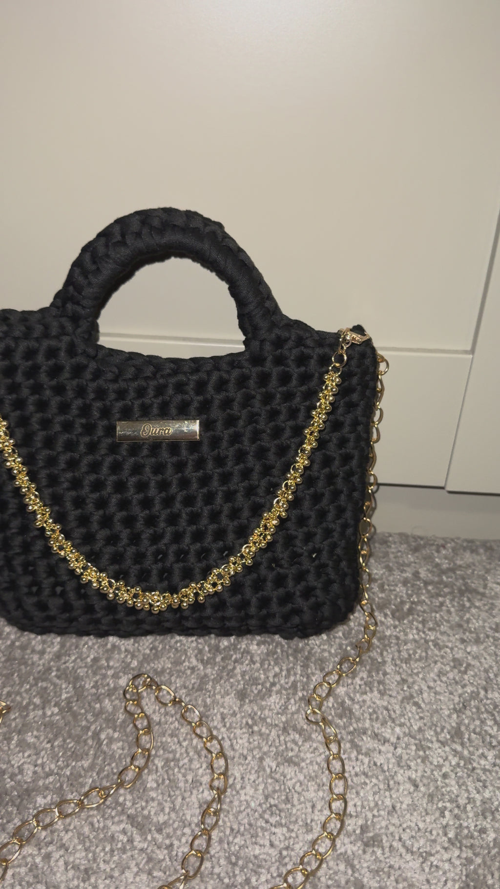 The Classic Chain Bag- Black